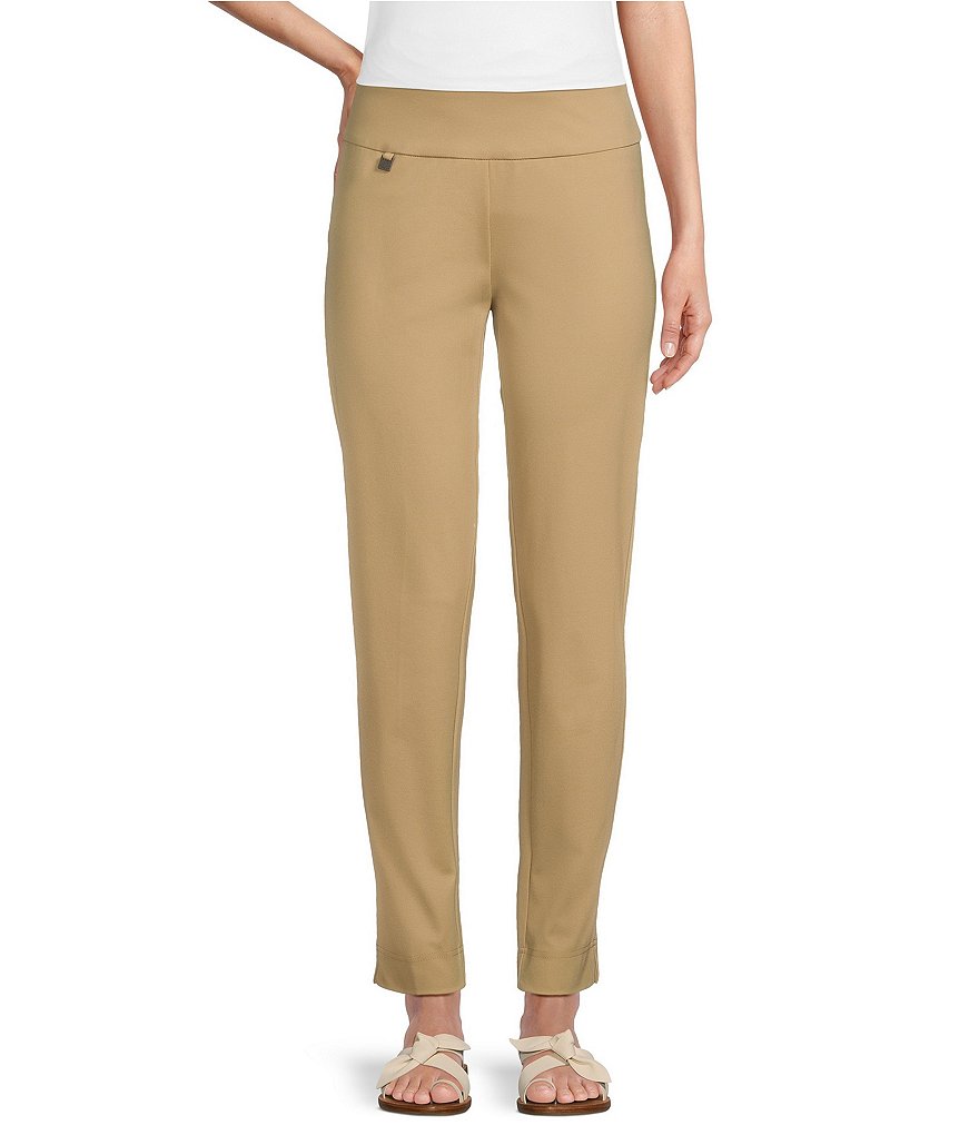 Slimsation® by Multiples Relaxed Tapered Leg Tummy Control Pull-On