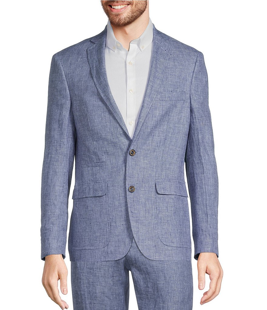 Murano Baird McNutt Linen Slim-Fit Suit Separates Blazer | Dillard's