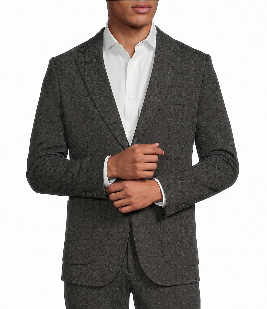 Big & Tall Coordinating Knit Suit Separates Jacket