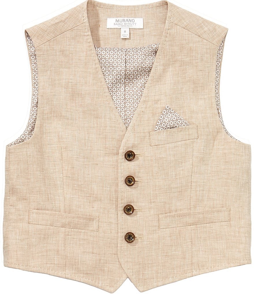 Murano Big Boys Baird McNutt Linen Vest