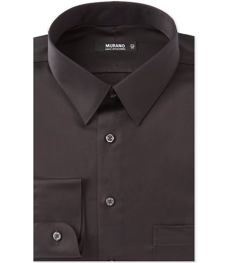 fitted sateen dress shirts Luxury Fit and Flare With Applique Wedding Dress – MakerryBridal main image 0
