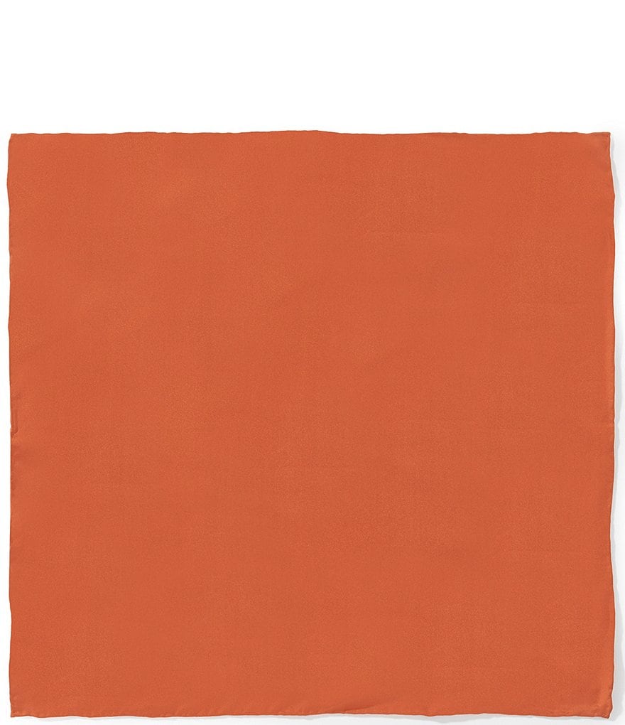 Solid Silk Pocket Square