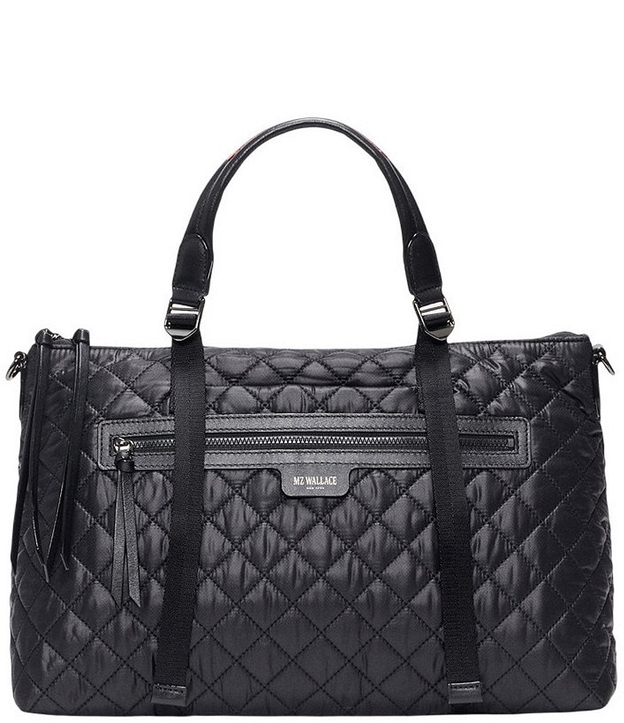 MZ Wallace Park Medium Quilted Leather Satchel Bag | Dillard's