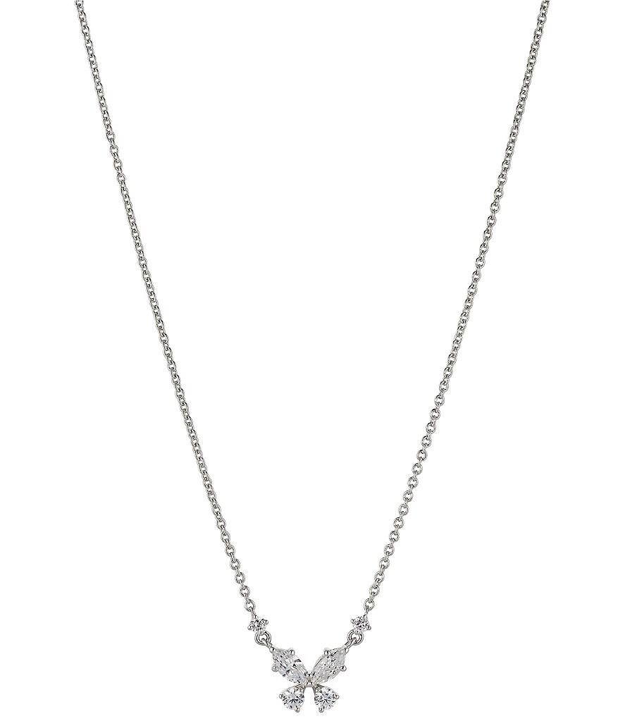 Nadri Flutter Small Butterfly Frontal Necklace | Dillard's