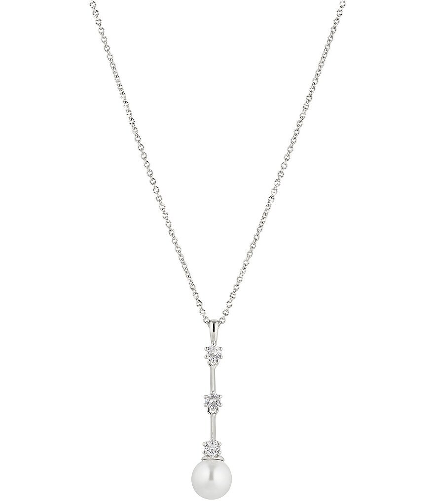 Nadri Olivia Crystal Pearl Y Necklace | Dillard's