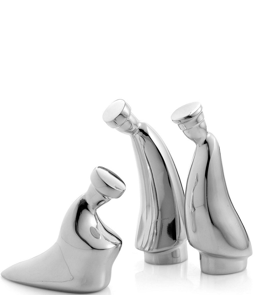 Nambe Nativity Three Wise Men Figurine Set | Dillard's
