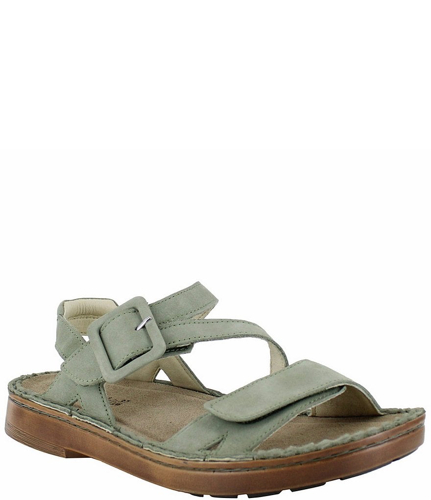 Naot Castelo Nubuck Buckle Strap Sandals