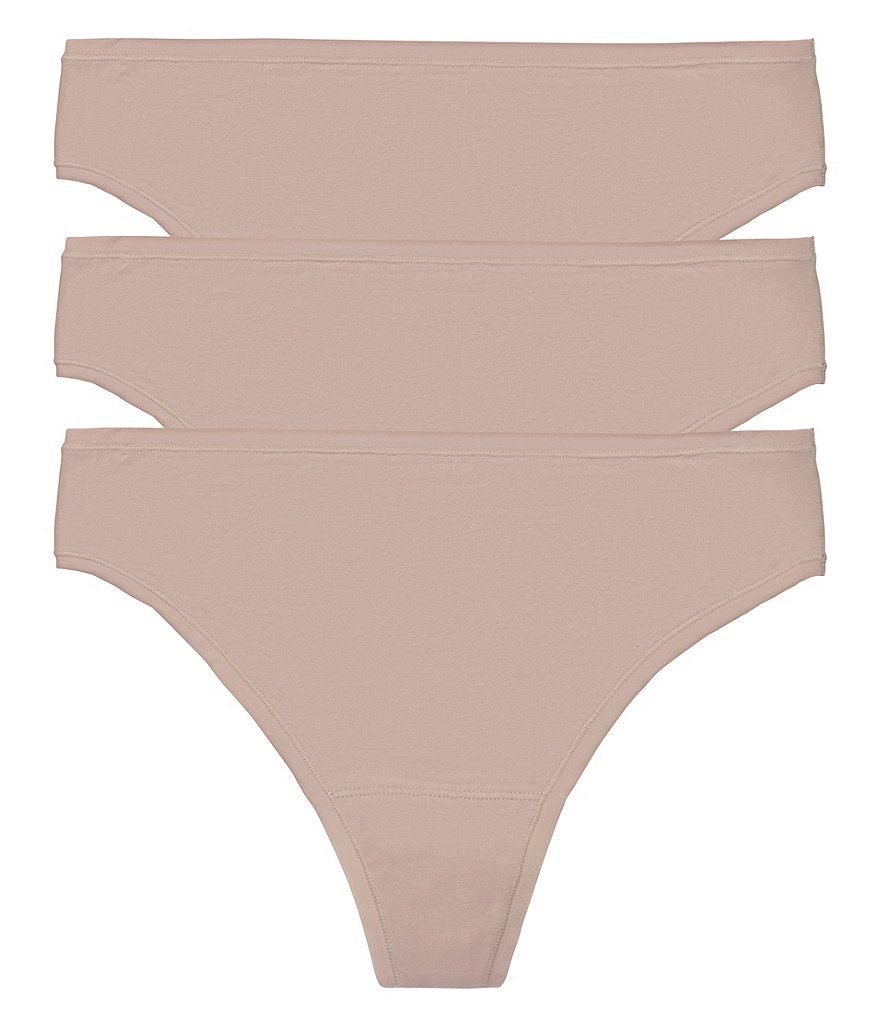 Natori Women's Bliss Bare Cotton Hipster 3-pack Natori Bliss Bare