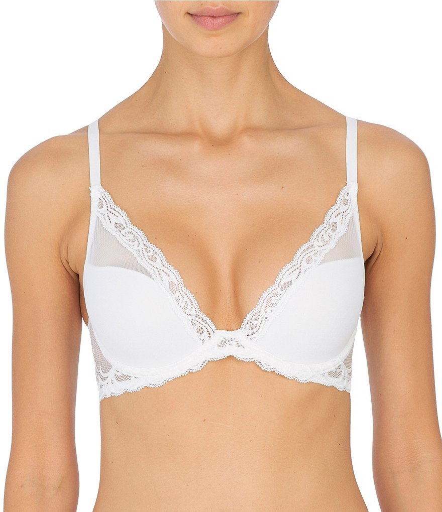 Natori Women's Feathers Contour Plunge Maternity and Nursing Bra (Cafe,  32C) at  Women's Clothing store