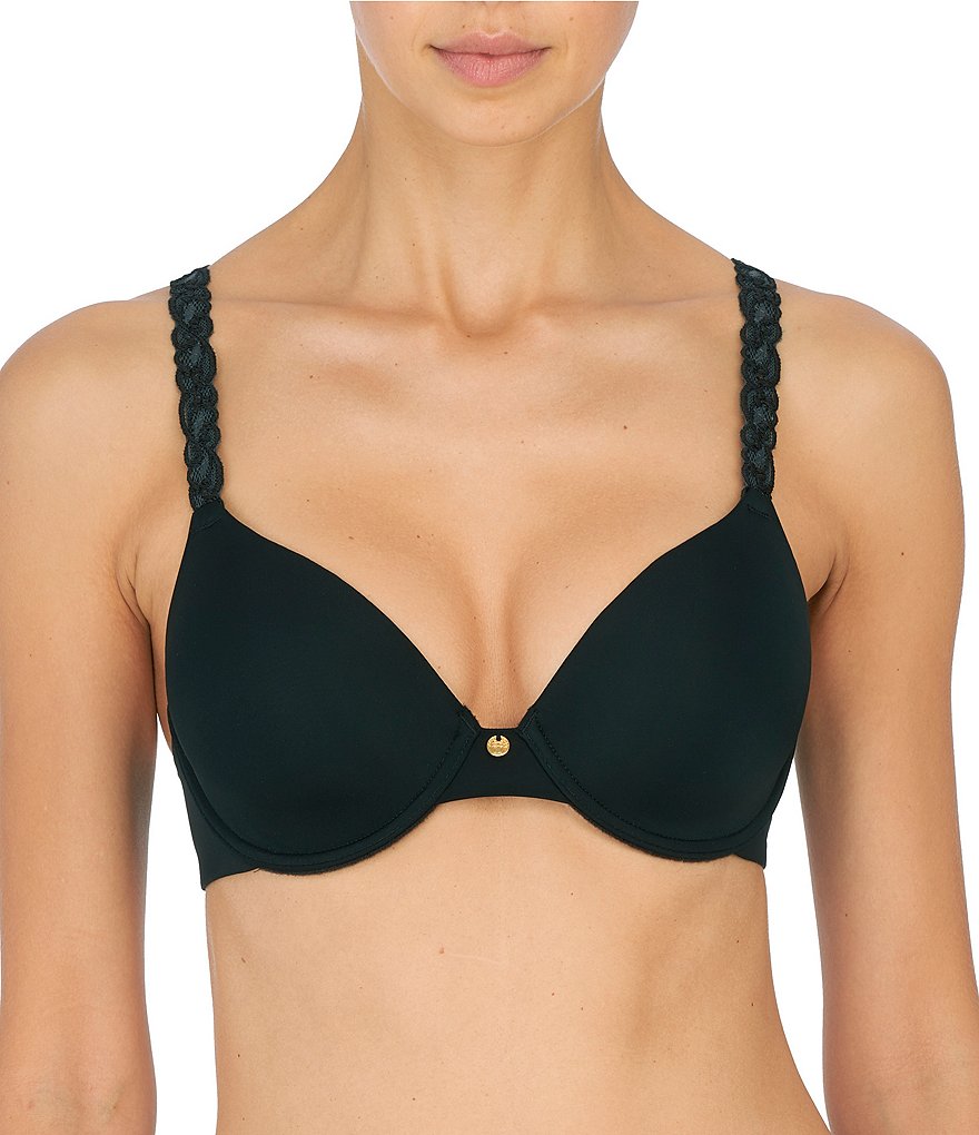 Buy Sonari Double Layered Non-Wired Medium Coverage T-Shirt Bra (Pack of 2)  - Black Npink at Rs.1198 online