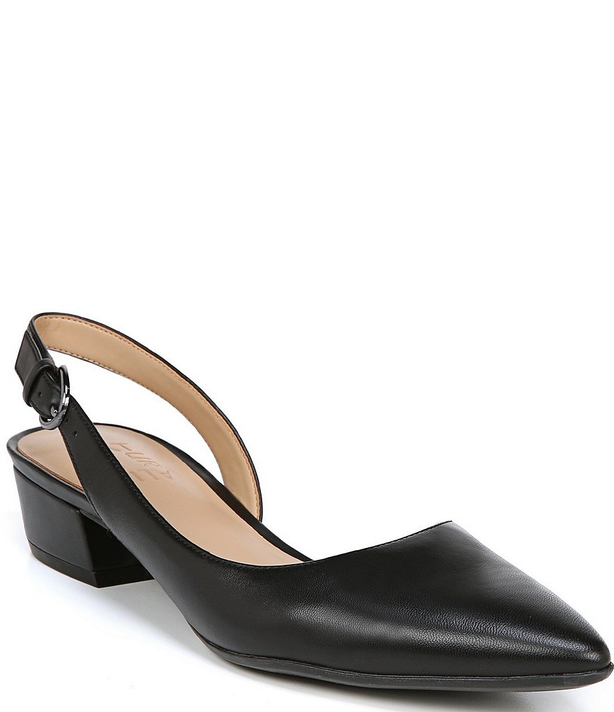 Naturalizer Banks Leather Slingback Dress Pumps | Dillard's