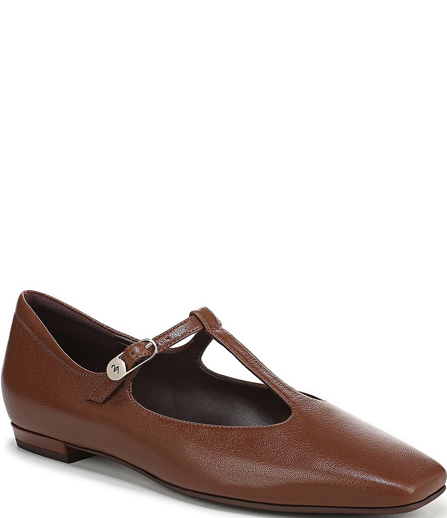 Naturalizer 27 EDIT Bella Leather Square Toe T-Strap Mary Jane