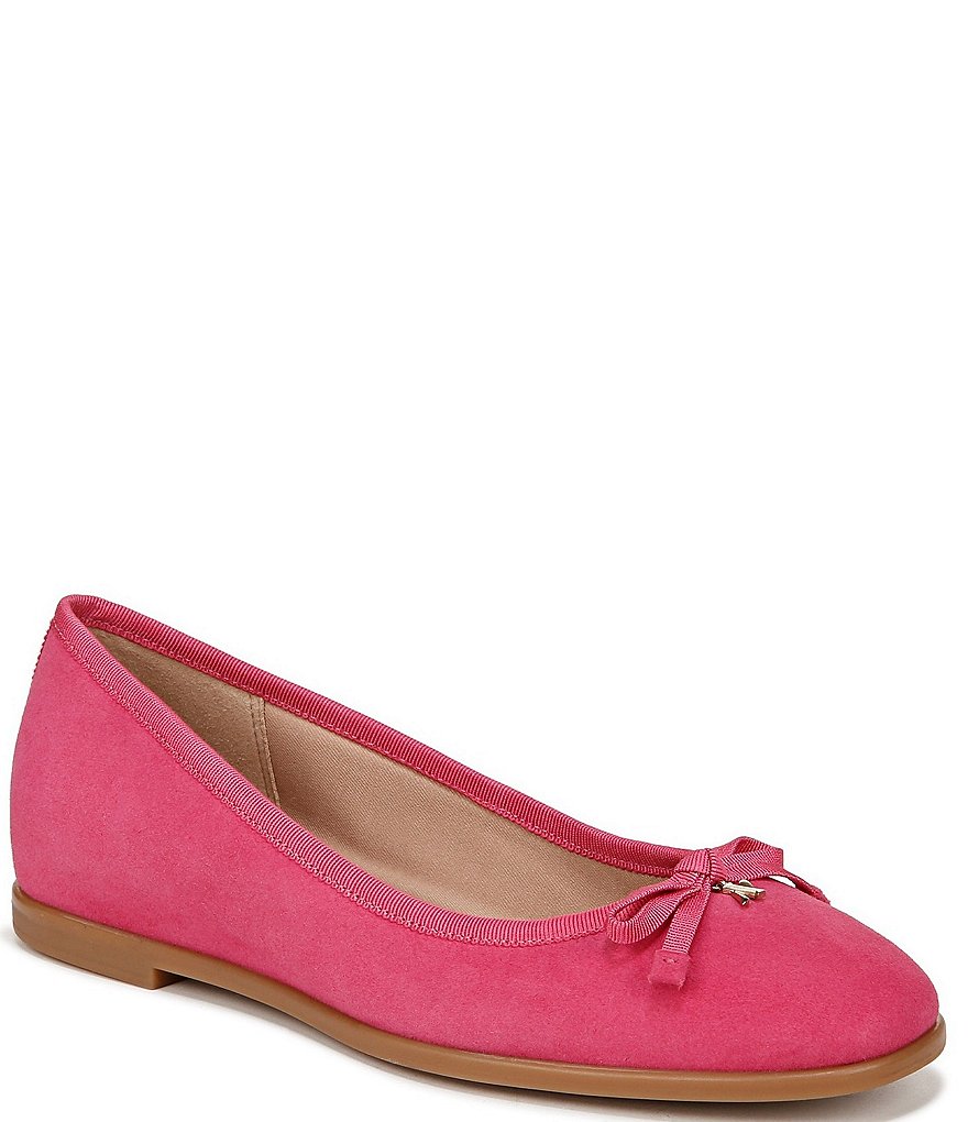 Naturalizer Essential Suede Slip On Bow Detail Ballet Flats | Dillard's