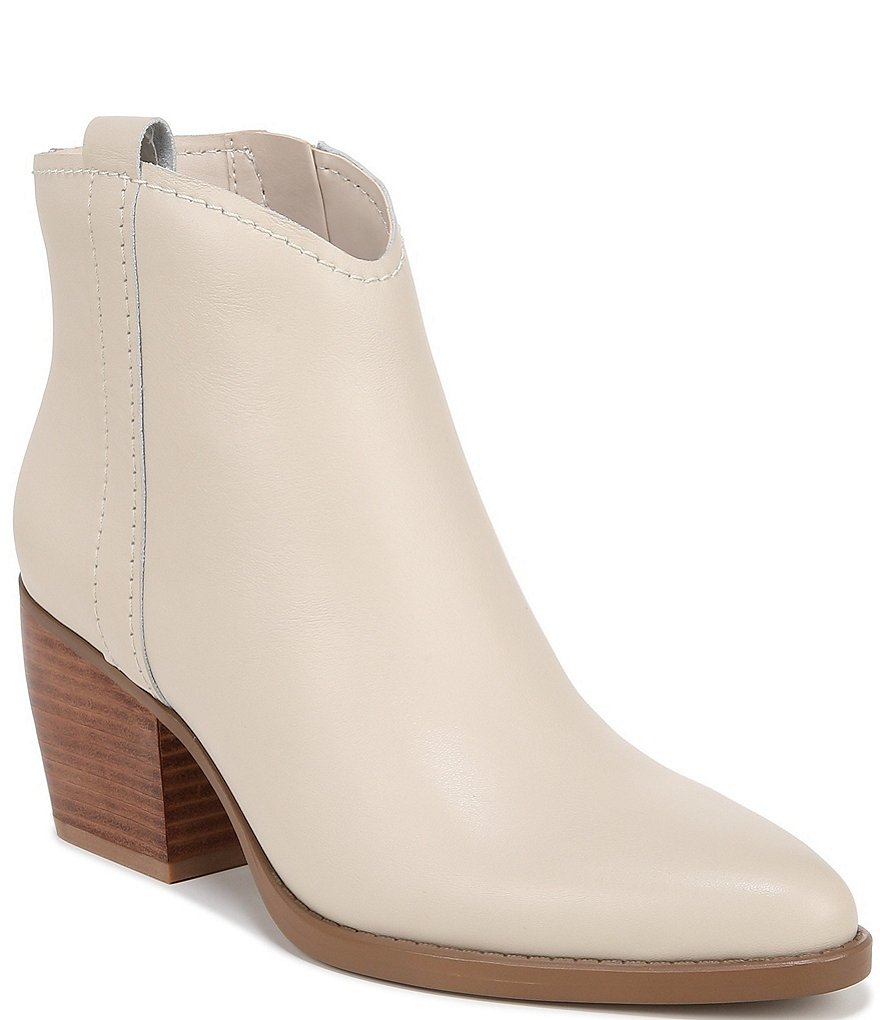 naturalizer blair booties white