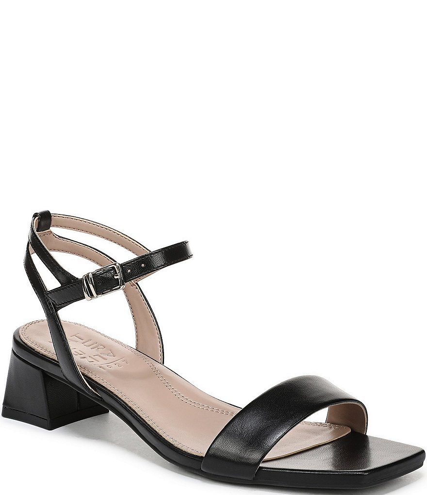Naturalizer Hana Leather Ankle Wrap Dress Sandals | Dillard's
