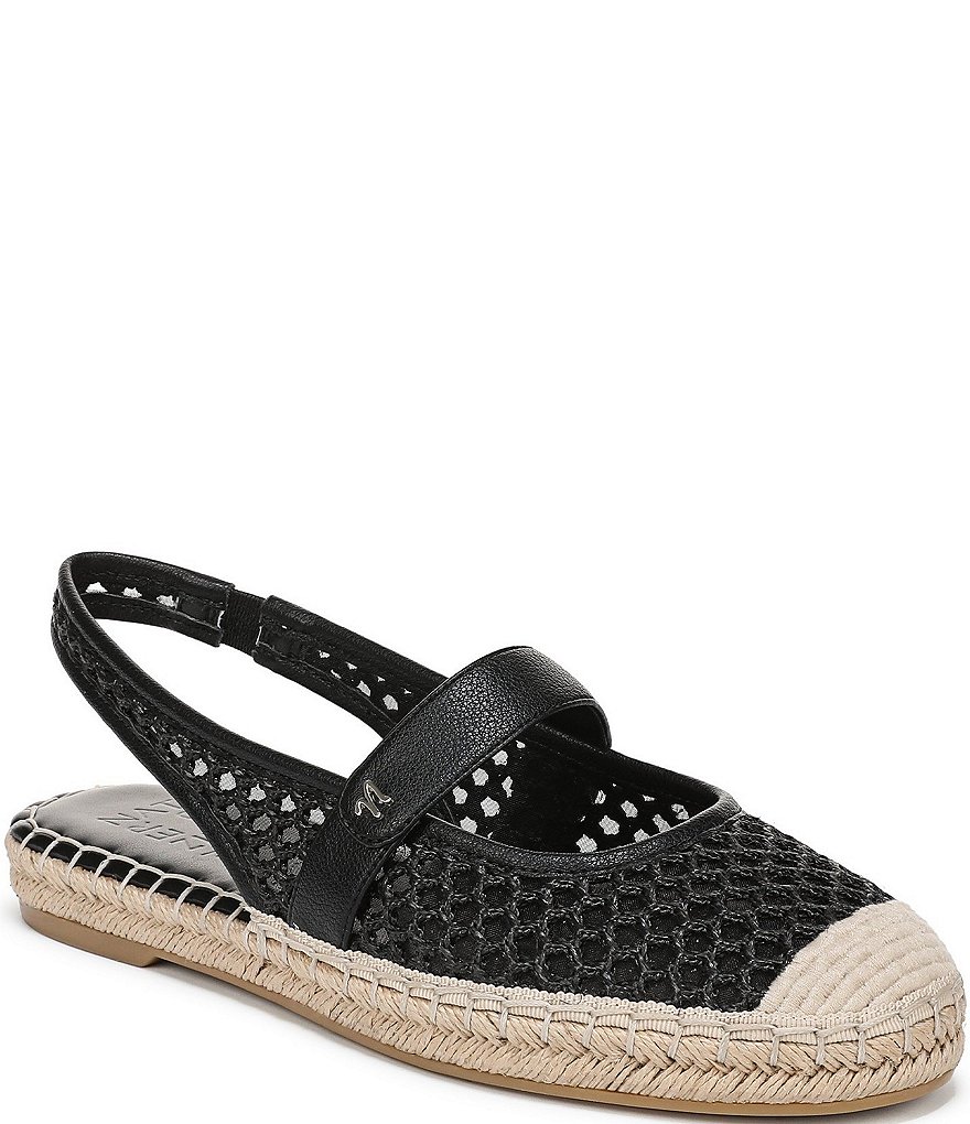 Naturalizer Jolie Crochet Mary Jane Espadrille Slingback Casual