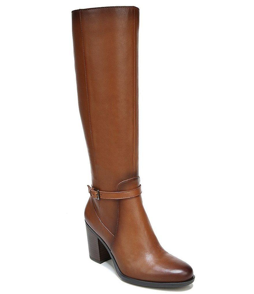 Naturalizer Kalina Narrow Calf Leather Tall Shaft Boots | Dillard's