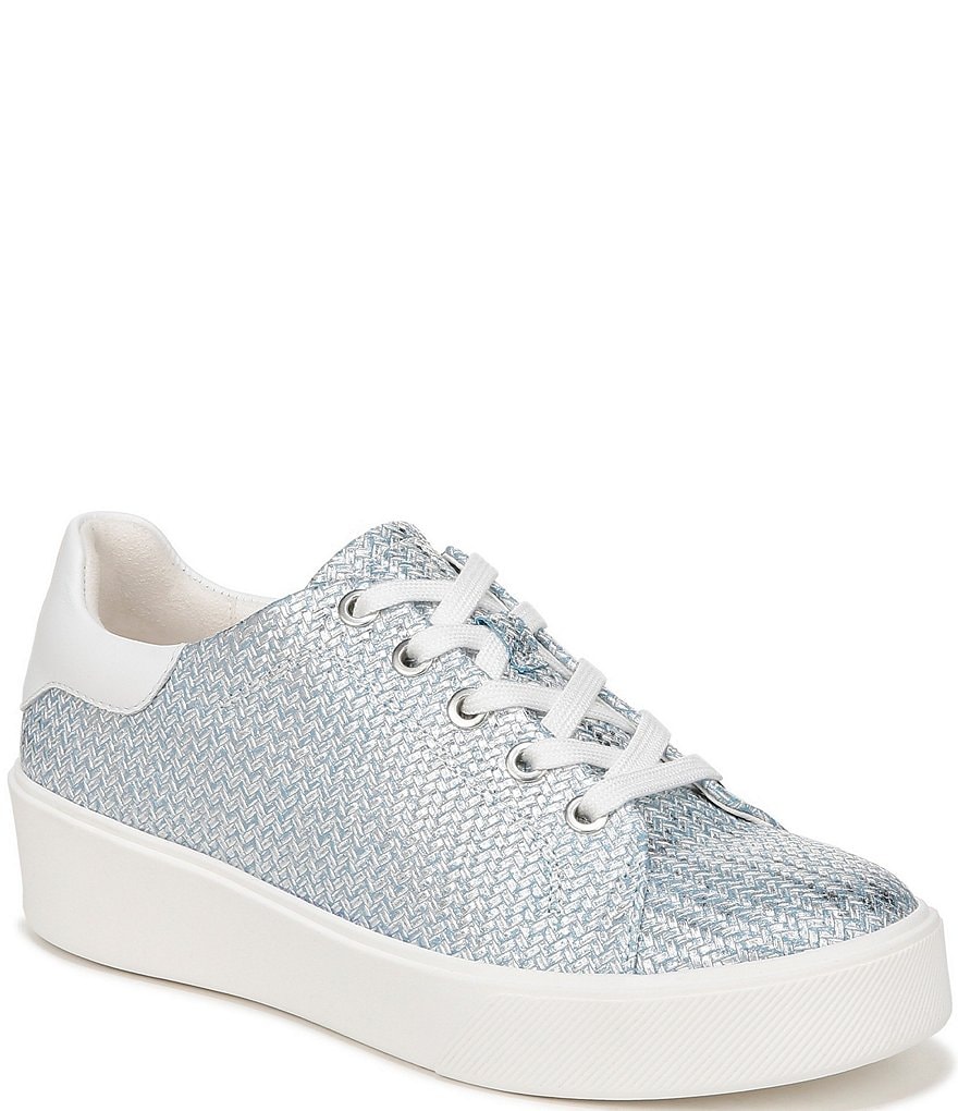 Naturalizer Morrison 2.0 Metallic Woven Leather Sneakers | Dillard's