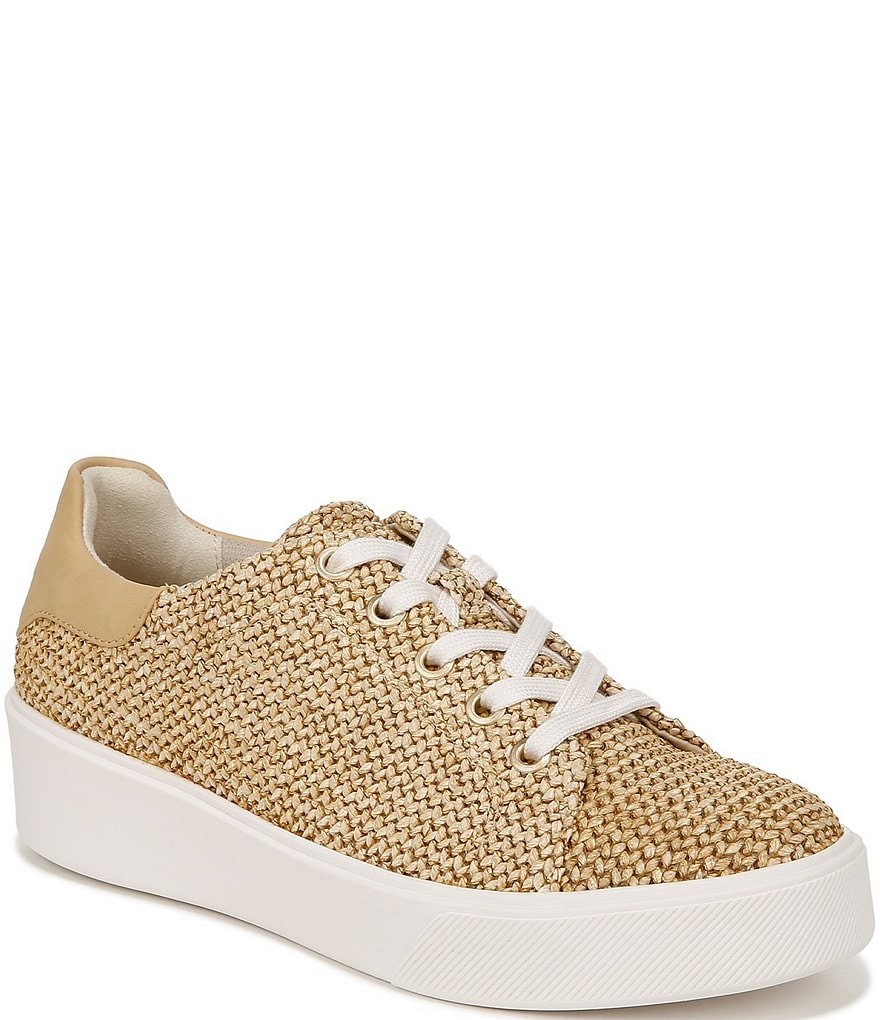 Naturalizer Morrison 2.0 Raffia Platform Sneakers | Dillard's