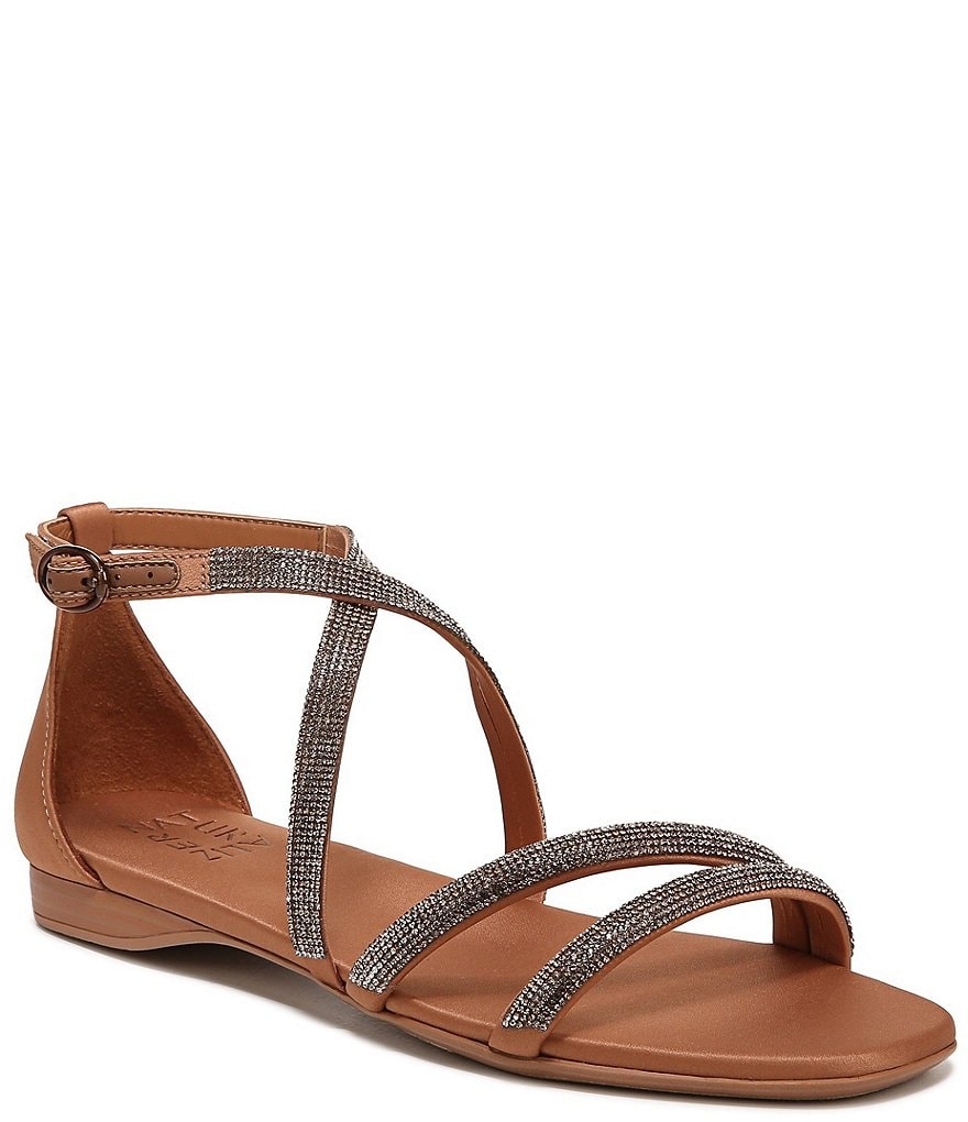 Sierra crystal ankle strap clearance sandal