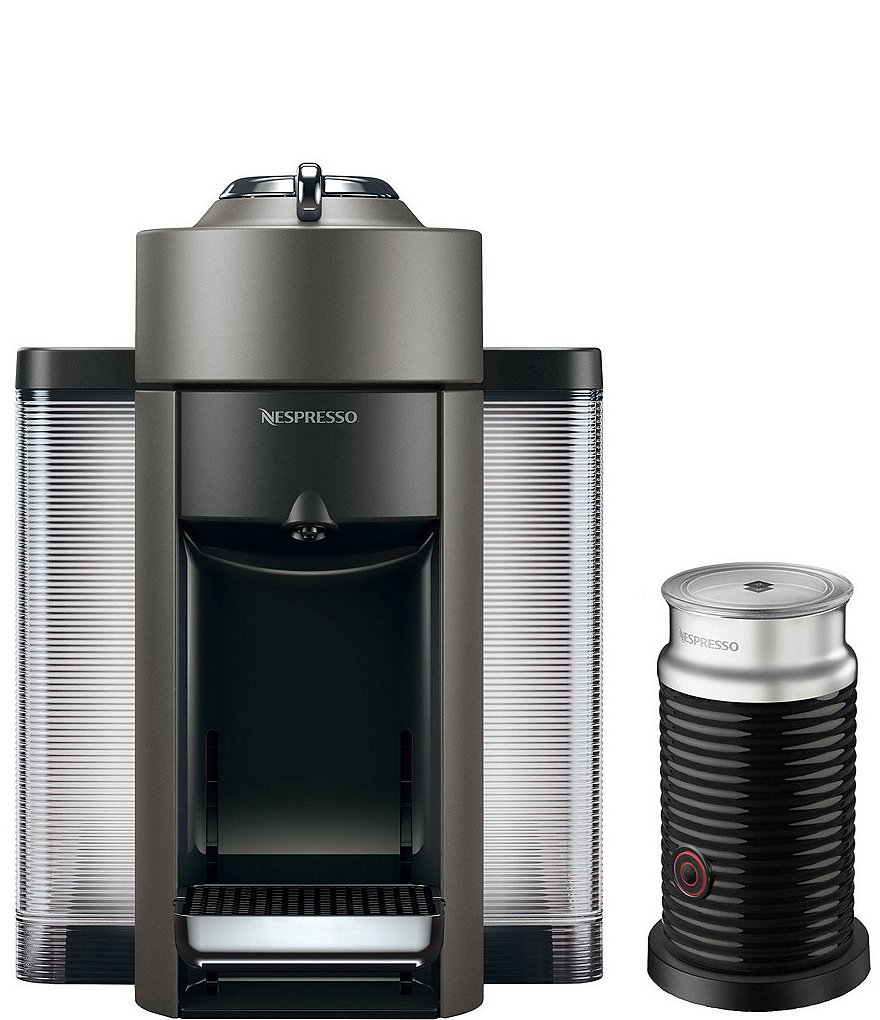 Nespresso Vertuo Coffee and Espresso Machine by De'Longhi, Silver 