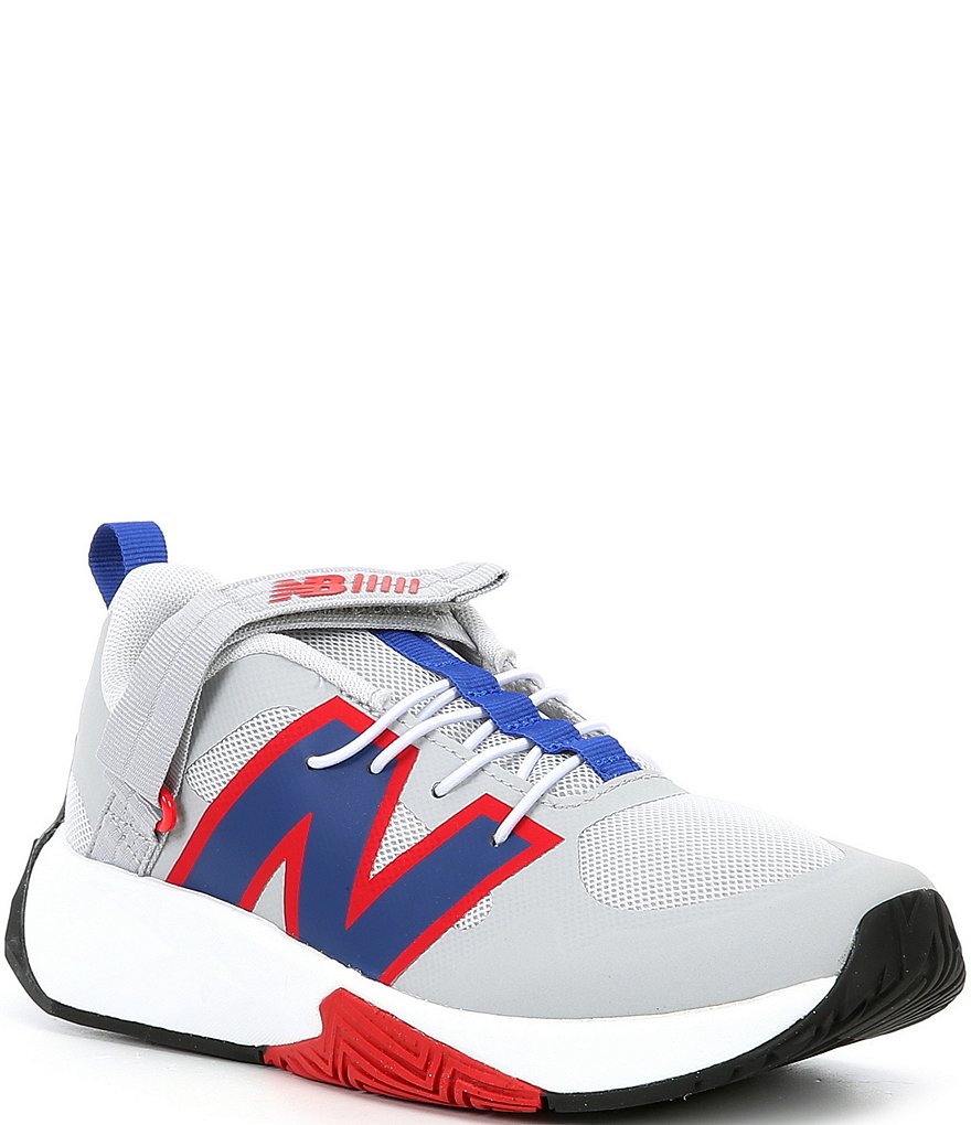 New Balance Boys' FuelCell Play V1 Bungee with Top Strap Sneakers