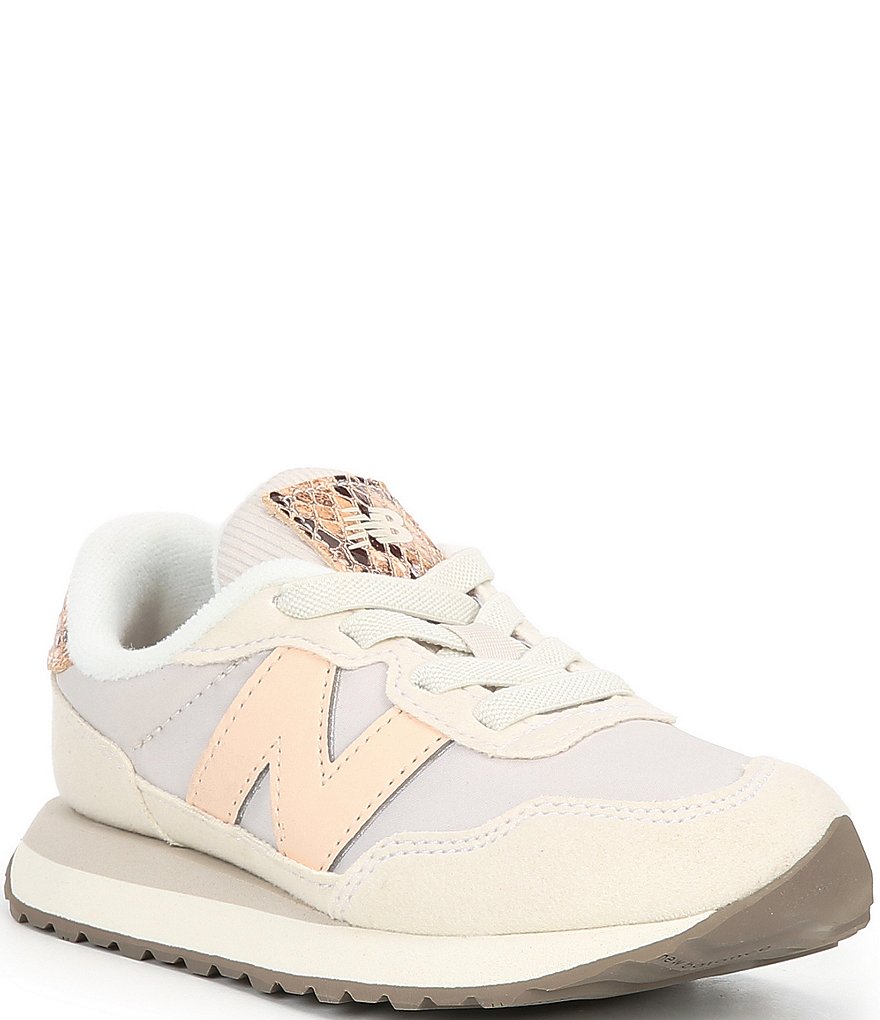世界の Balance New Girls' Sneakers Scale Up Lace Bungee 237 その他
