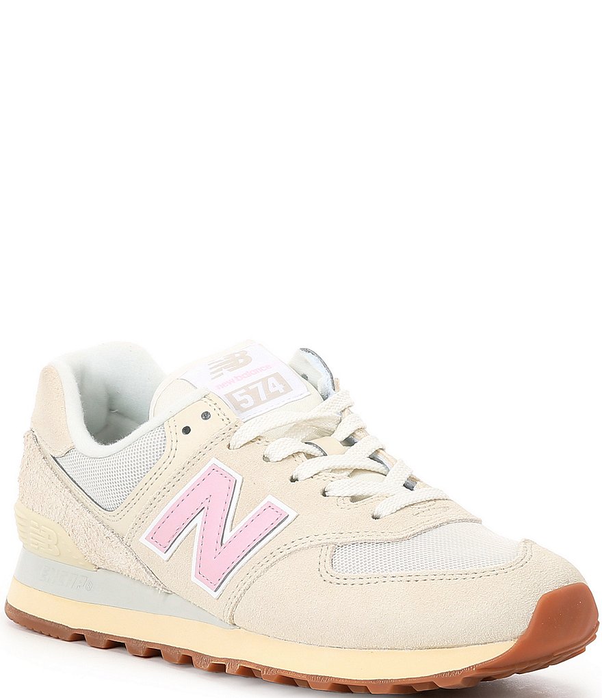 New Balance Women s 574 Lifestyle Suede Retro Sneakers Dillard s