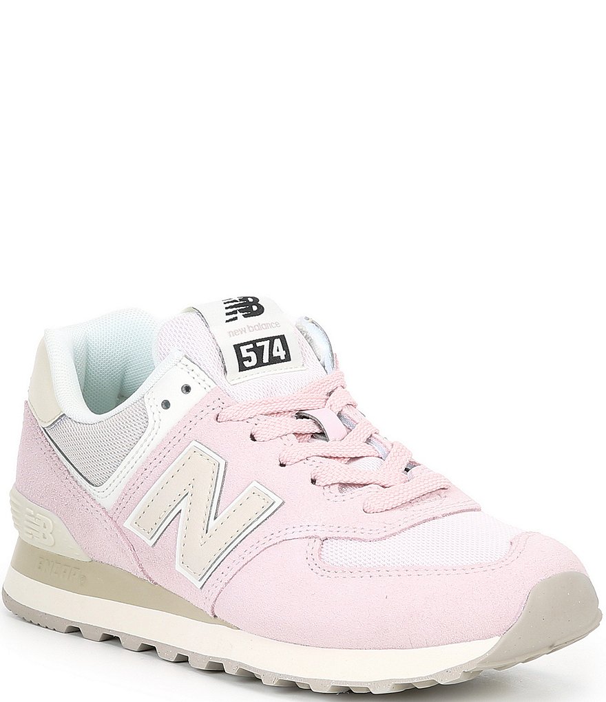 New Balance Women s 574 Lifestyle Suede Retro Sneakers Dillard s