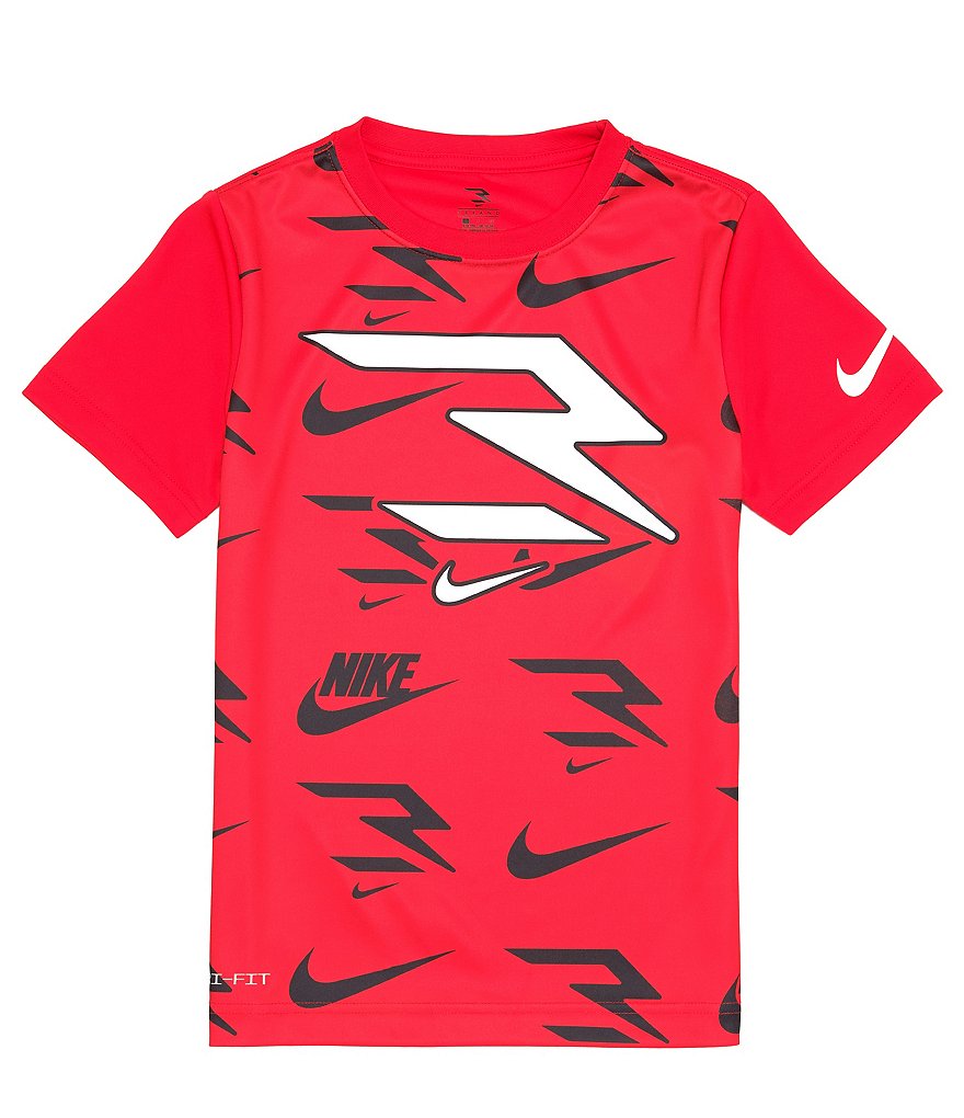 Nike 3BRAND by Russell Wilson Big Boys 8-20 Front Icon Printed Tee - L