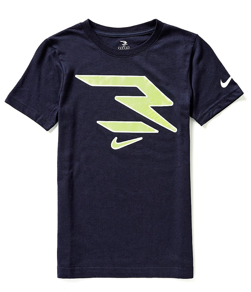 Nike 3BRAND by Russell Wilson Big Boys 8-20 Long-Sleeve Graphic T-Shirt - L