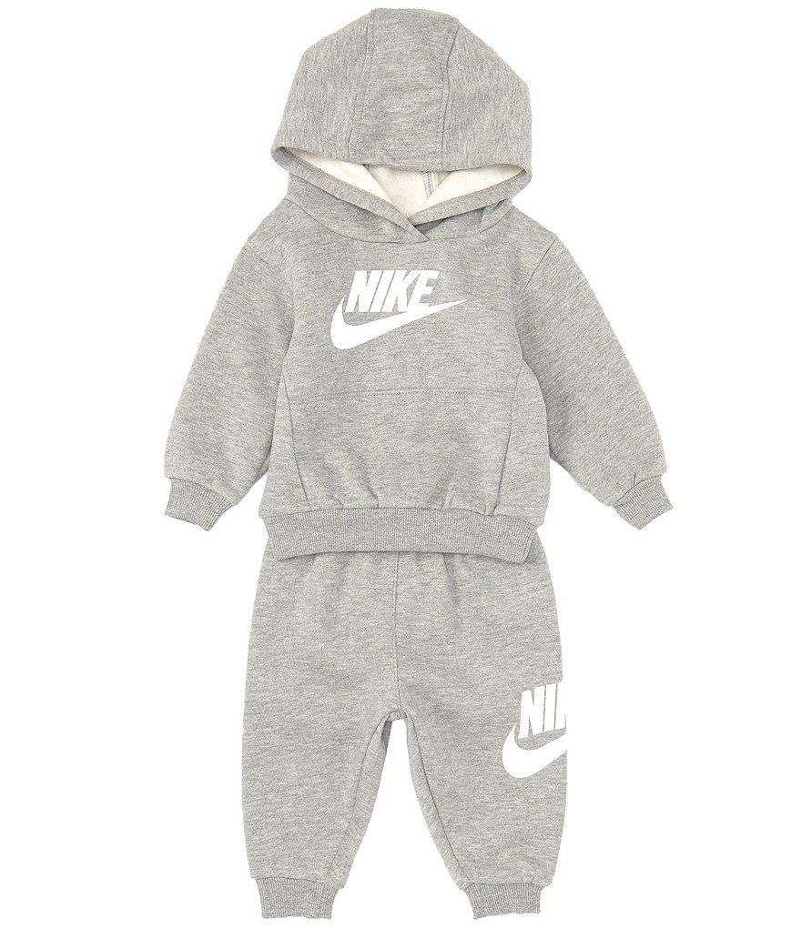 Nike Club Fleece Set - Carbon Heather - Size 24 Months