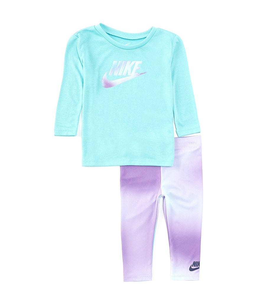 NWT Nike metallic cheapest leggings & tunic set girls size 3T