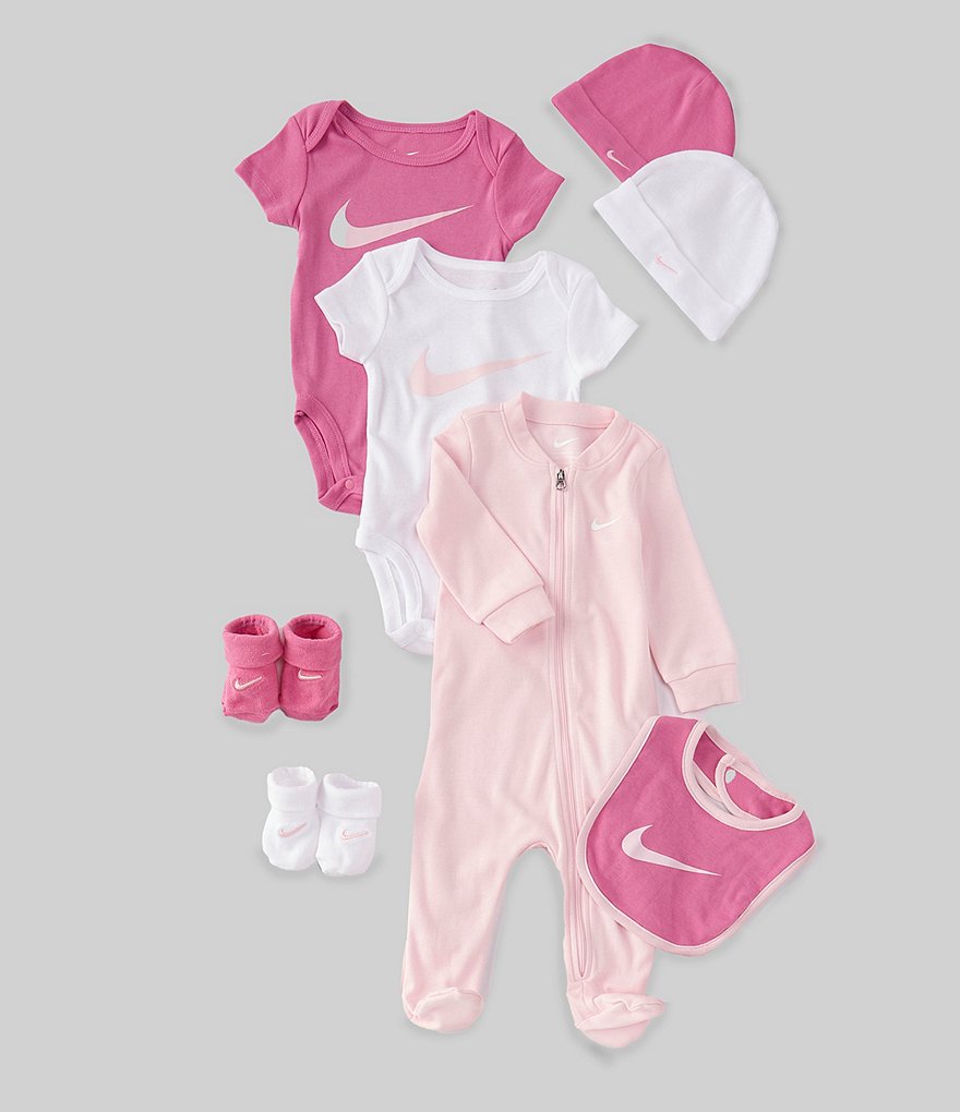 Nike Baby Newborn 6 Months Just Do it 8 Piece Layette Set Dillard s