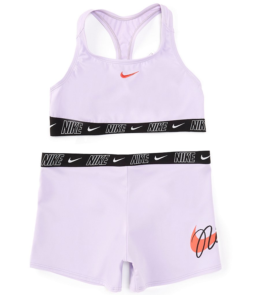 Buy Nike Kids' Swoosh Sports Bra (Older Kids) Black in Kuwait -SSS