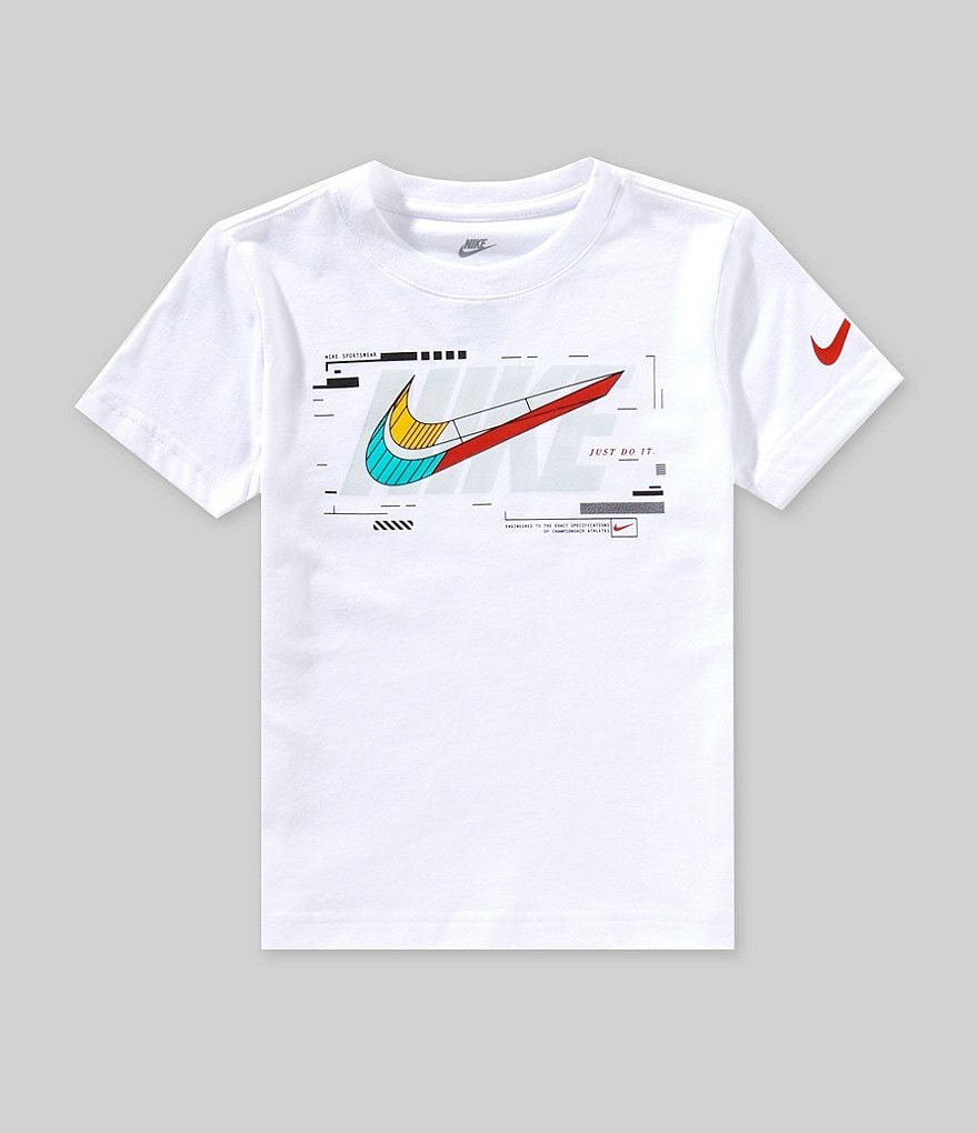 Nike Little Boys Short-Sleeve Blueprint T-Shirt | Dillard's