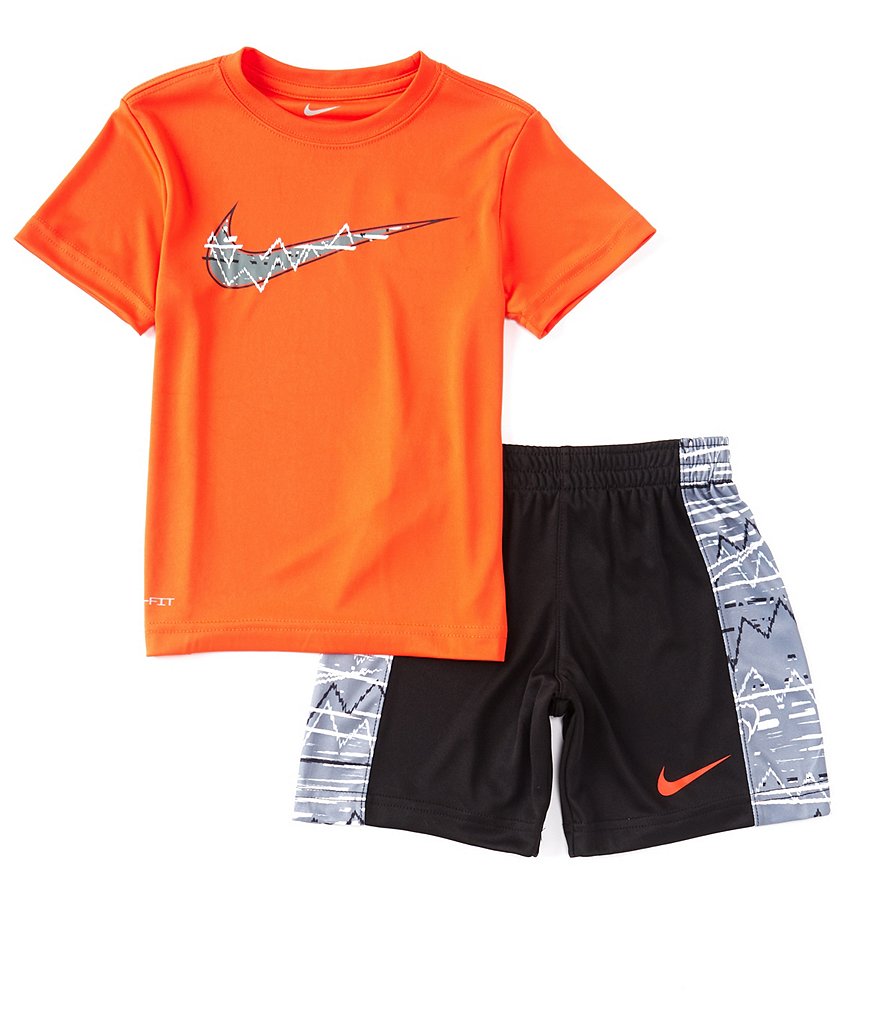 Nike Sportswear Leave No Trace Printed Shorts Set Younger Kids' 2-piece  Set