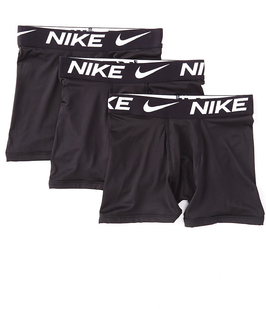 Nike Little/Big Boys 6-20 Swoosh Print Dri-FIT 3-Pack Boxer Brief |  Dillard's