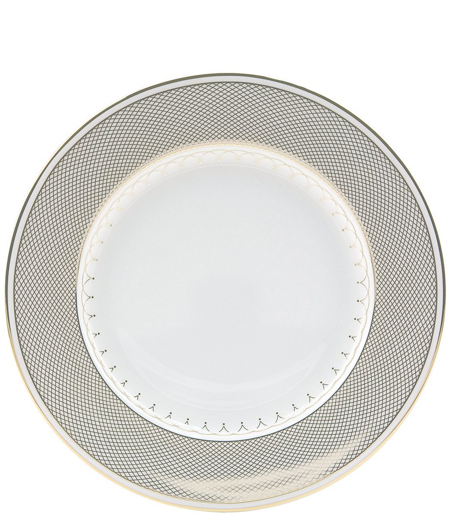 Nikko Lattice Gold Scalloped Bone China Salad Plate | Dillard's