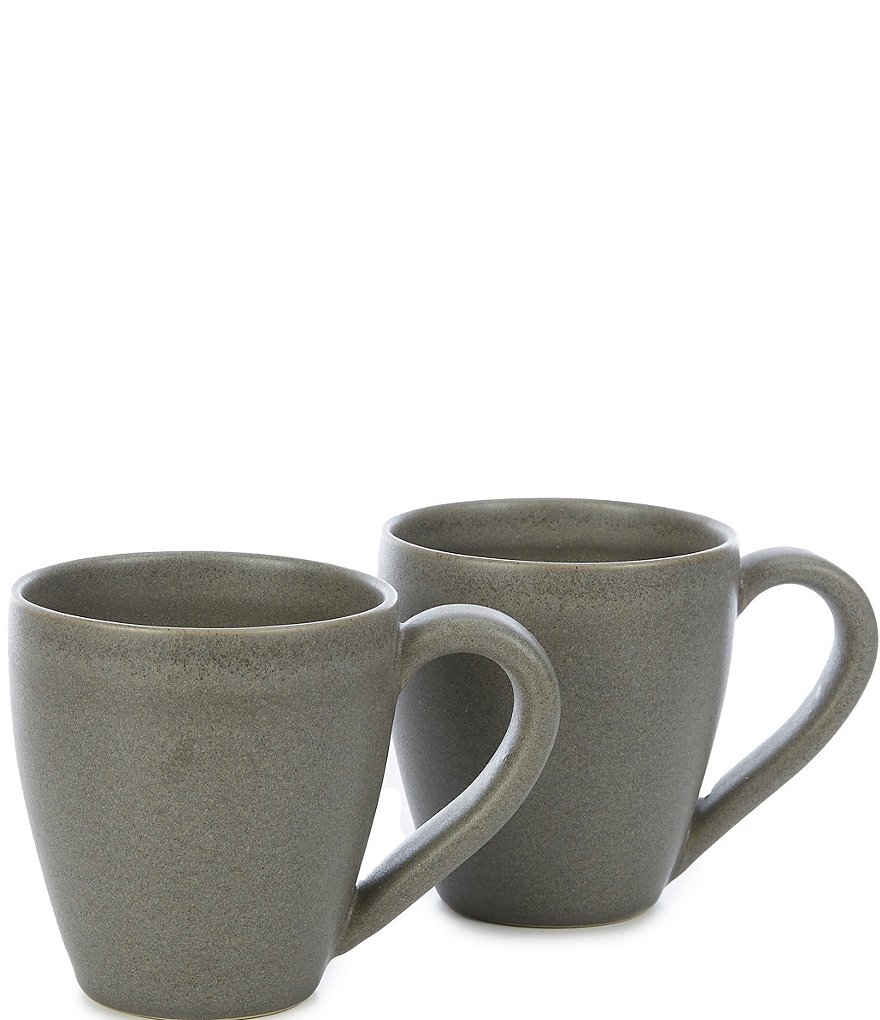 Tall Grey Mug  Cups Espresso Cafe