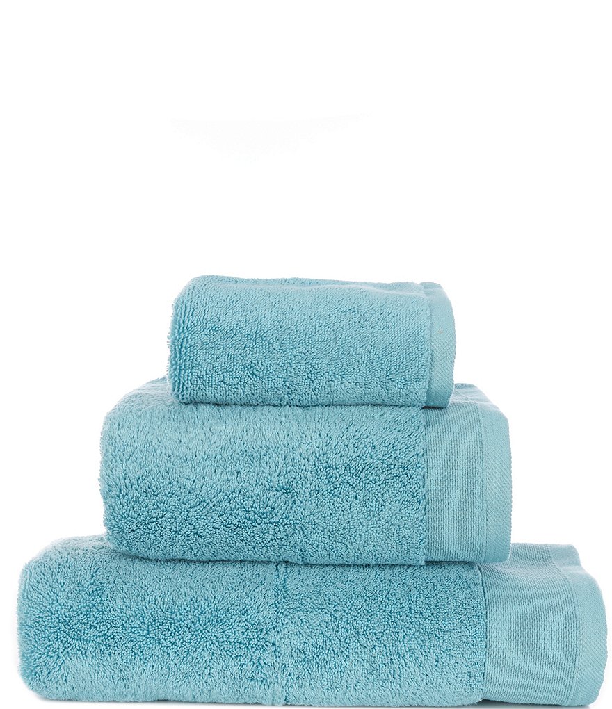 MicroCotton Expression Hand & Washcloth Towels 4-Pack- Blue