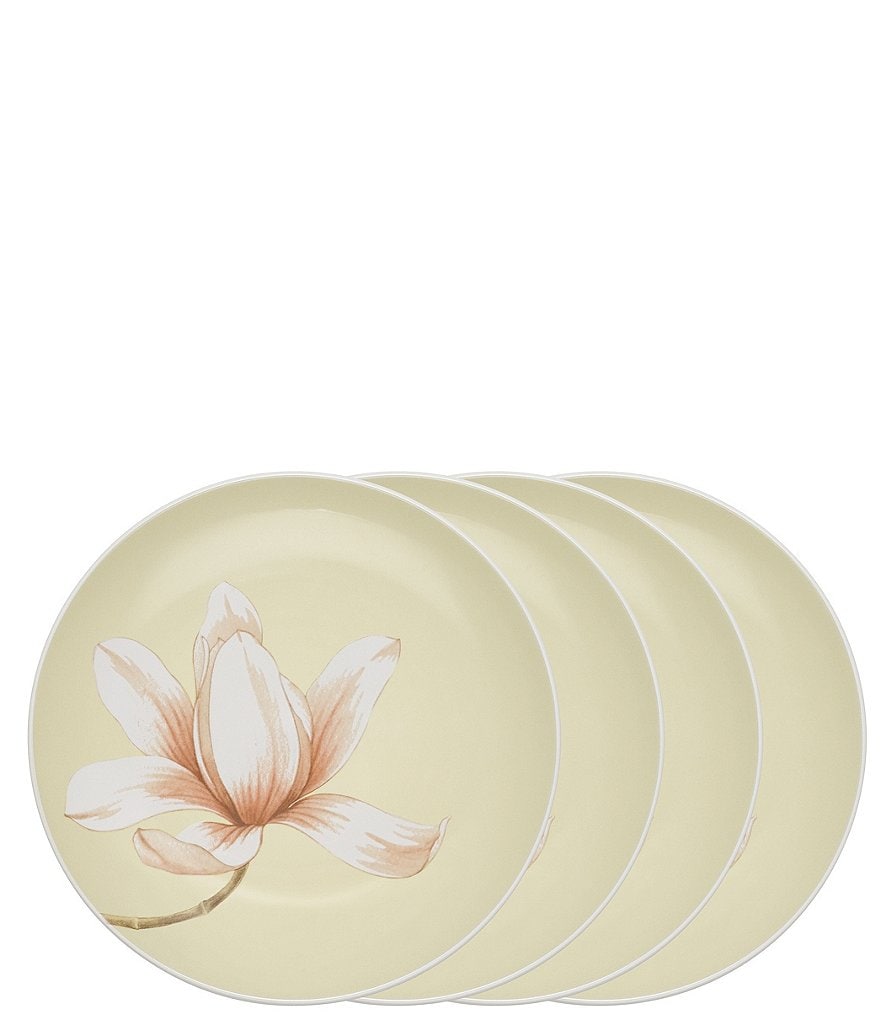 Noritake Colorwave White Stoneware Little Gem Accent Plates, Set of 4 ...