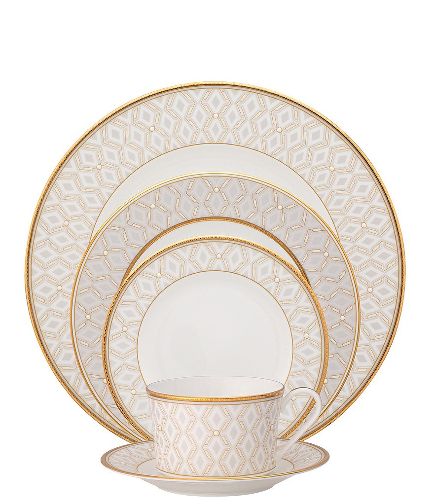 Noritake Noble Pearl Collection 5-Piece Place Setting