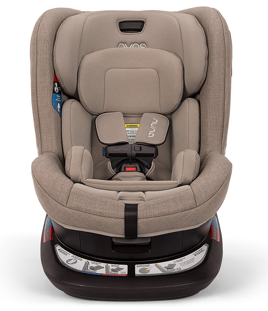 Nuna REVV 360 Rotating Rear and Forward Facing Convertible Car Seat Caviar Edition