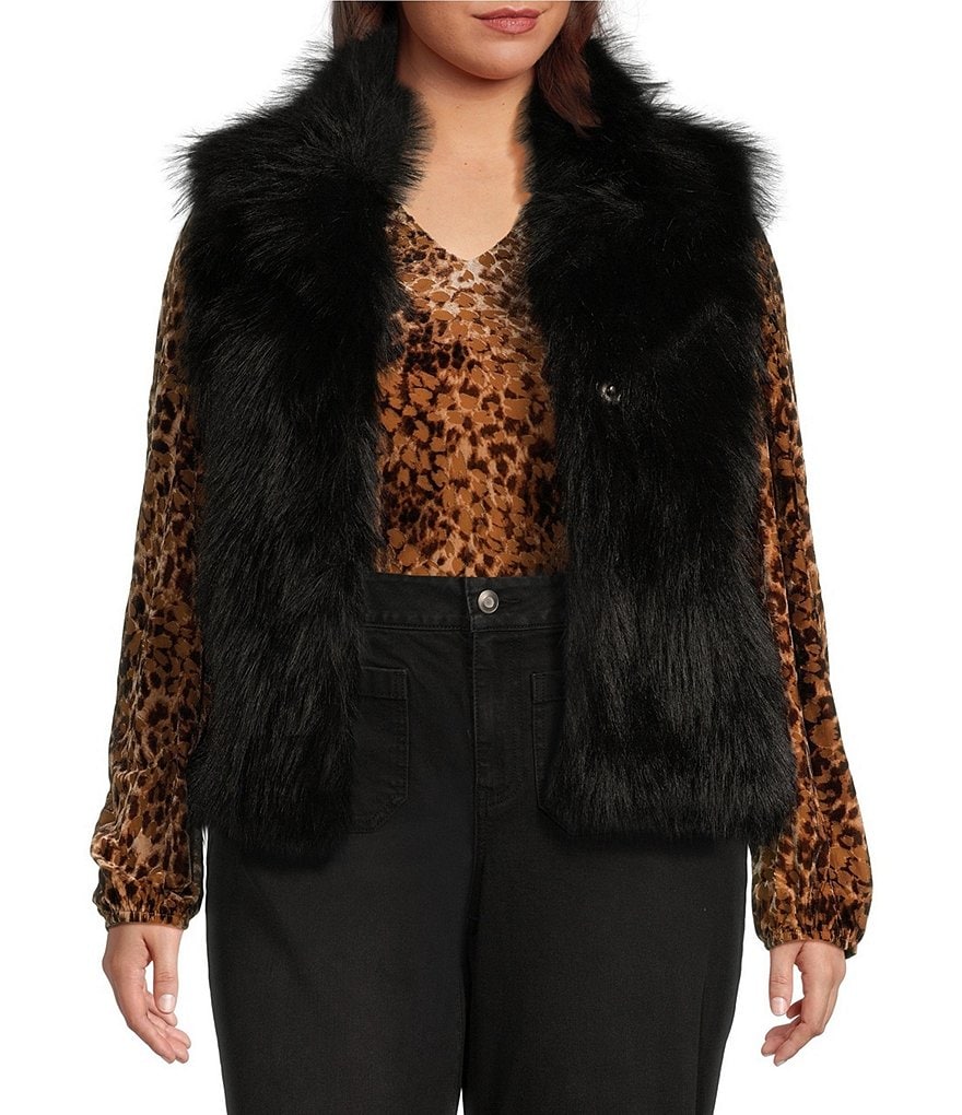 完売！bow.a ボウエー FAKE FUR VEST