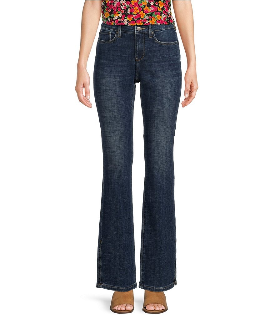 NYDJ Barbara Bootcut Side Slit Jean | Dillard's