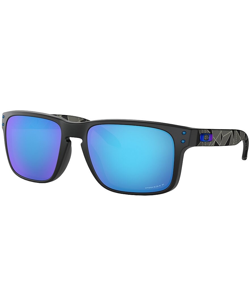 Oakley Holbrook Prizmatic Collection Matte Black Prizmatic Prizm Sapphire Polarized