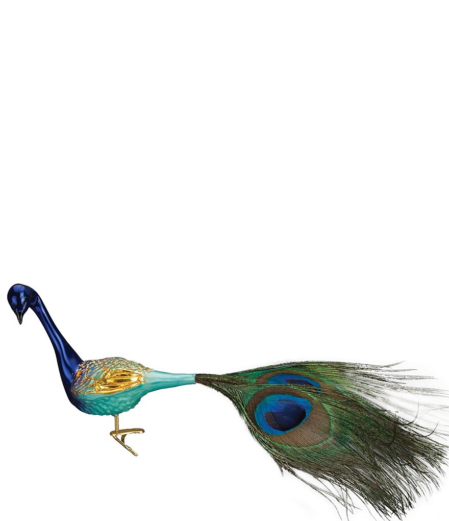 Old World Christmas Magnificent Peacock Ornament