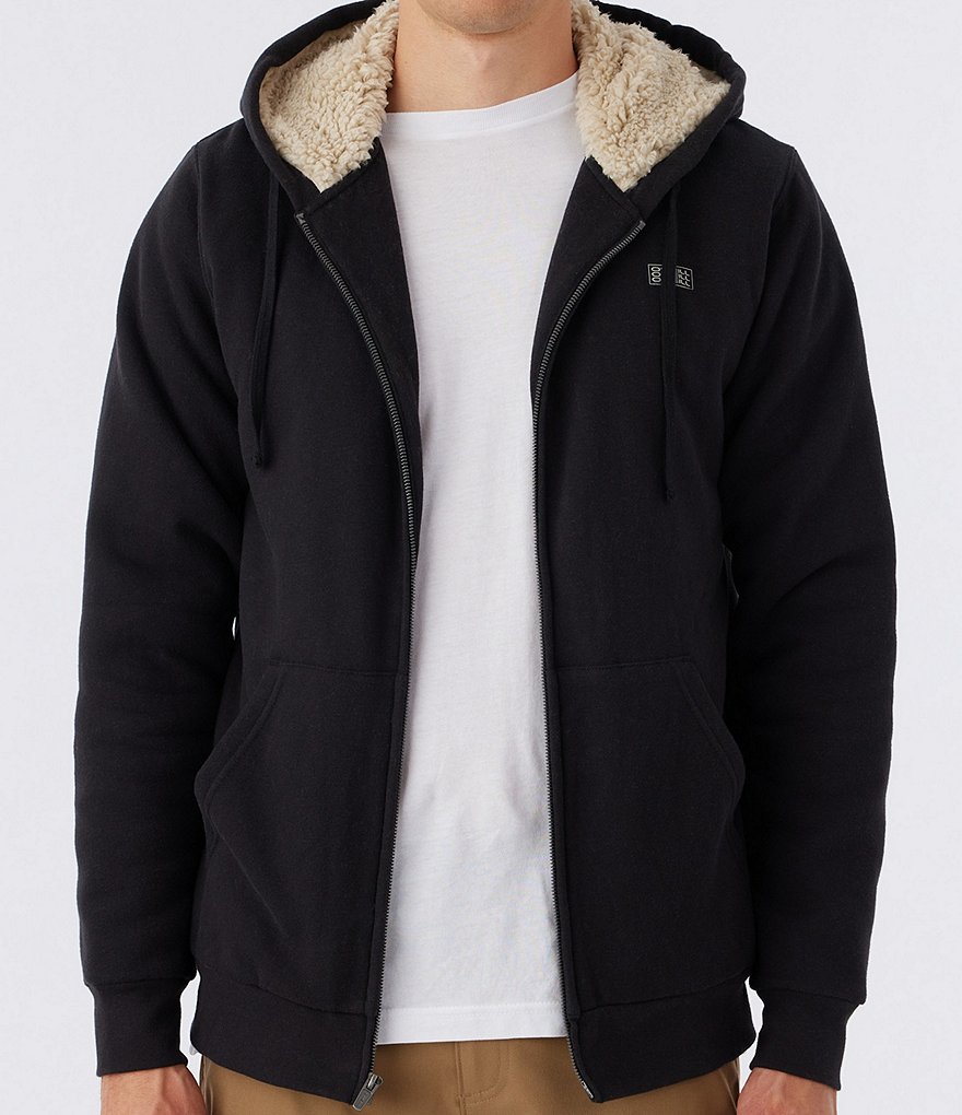 Hooded sherpa online sweatshirt