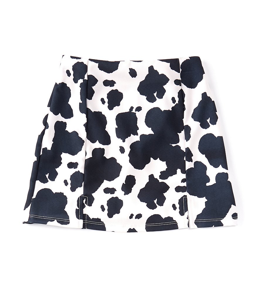 Cow print skirt quote hotsell